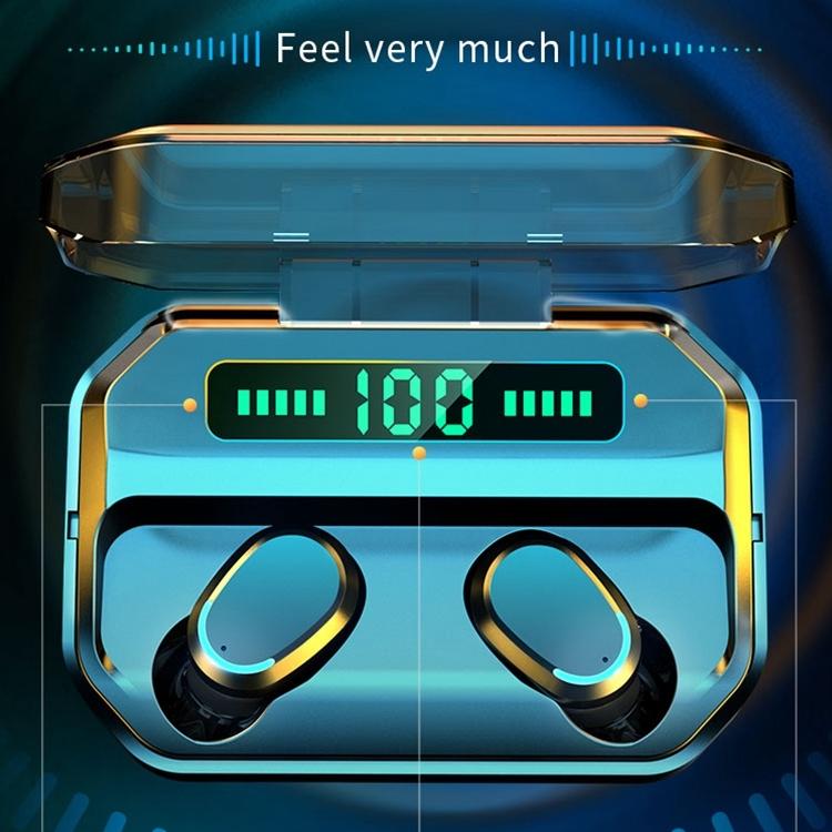 V562-F1546SAS-202505261841-12 Wireless Bluetooth 5.0 Earbuds with Touch Display & Charging Case - Red - Image 13