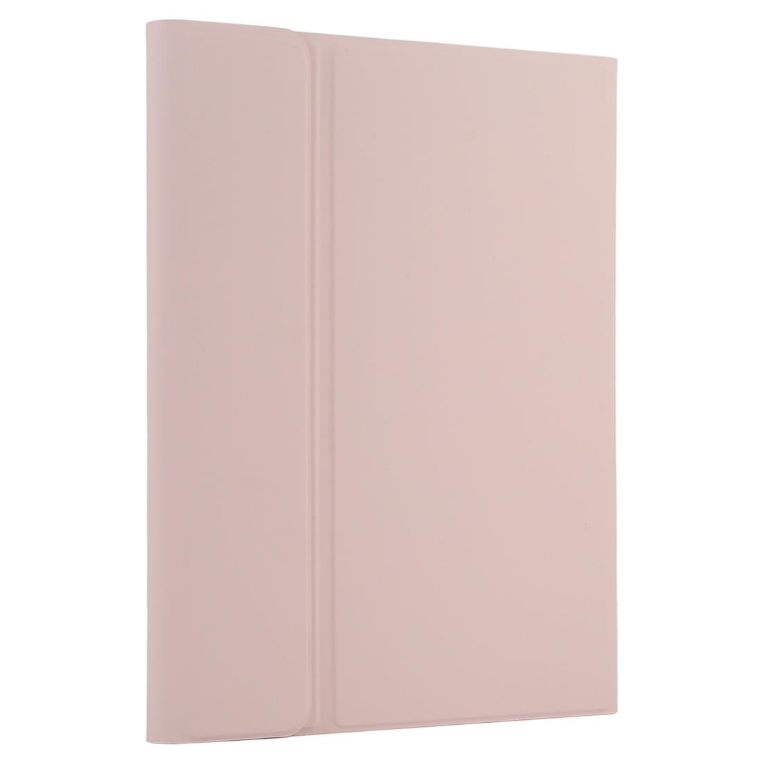 V562-F2065ORPI-202509011202-12 Bluetooth Tablet Case For Ipad 10.2 / Ipad Air 2019 With Touch Pad & Backlight & Pen Holder - Detachable Microfiber Leather - Pink - Image 13