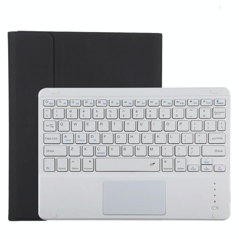 V562-F2415ORPI-202504291840-01 Bluetooth Tablet Case For Ipad Pro 11 With Touchpad & Pen Slot - Detachable Microfiber Leather - Pink - Image 2