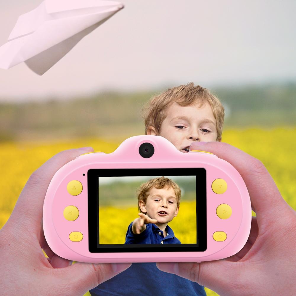 V562-F6290ACD-202502241525-08 8mp Dual-lens Children Camera with 2.4 Screen Supports 32gb Tf Card - Pink - Image 9