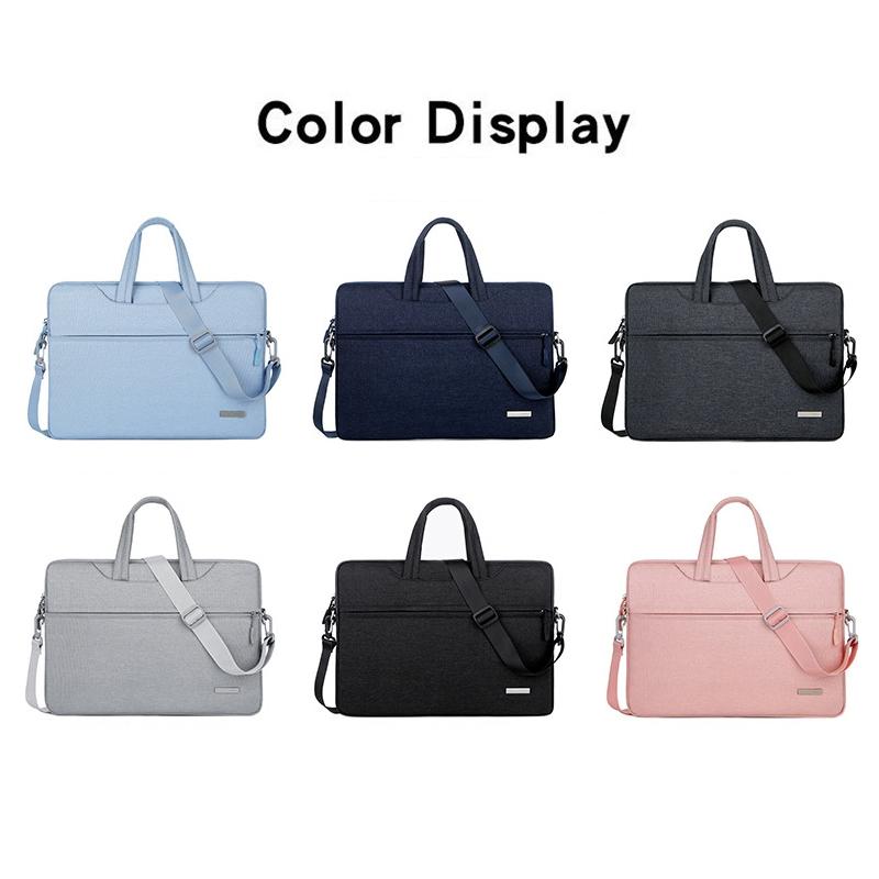 V562-F708722300ADE-202502281845-02 16.1 Inch Inner Bag with Shoulder Strap for Handbag or Laptop - Dark Blue - Image 3