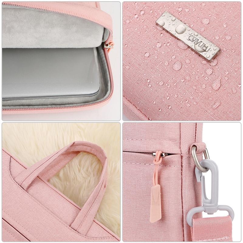V562-F708722300ADE-202502281845-06 16.1 Inch Inner Bag with Shoulder Strap for Handbag or Laptop - Dark Blue - Image 7