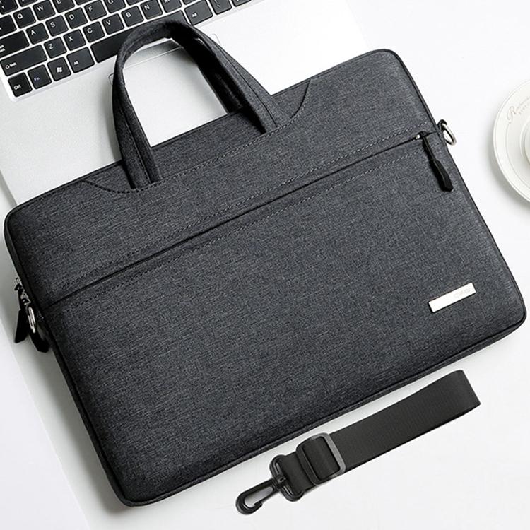 V562-F708722300ADE-202502281845-09 16.1 Inch Inner Bag with Shoulder Strap for Handbag or Laptop - Dark Blue - Image 10