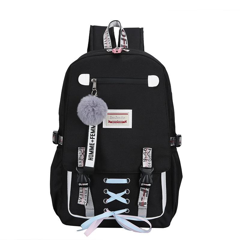 V562-G1008600550DBT-202505271301-01 Anti-theft Usb Backpack for Sports and Leisure - Pink - Image 2