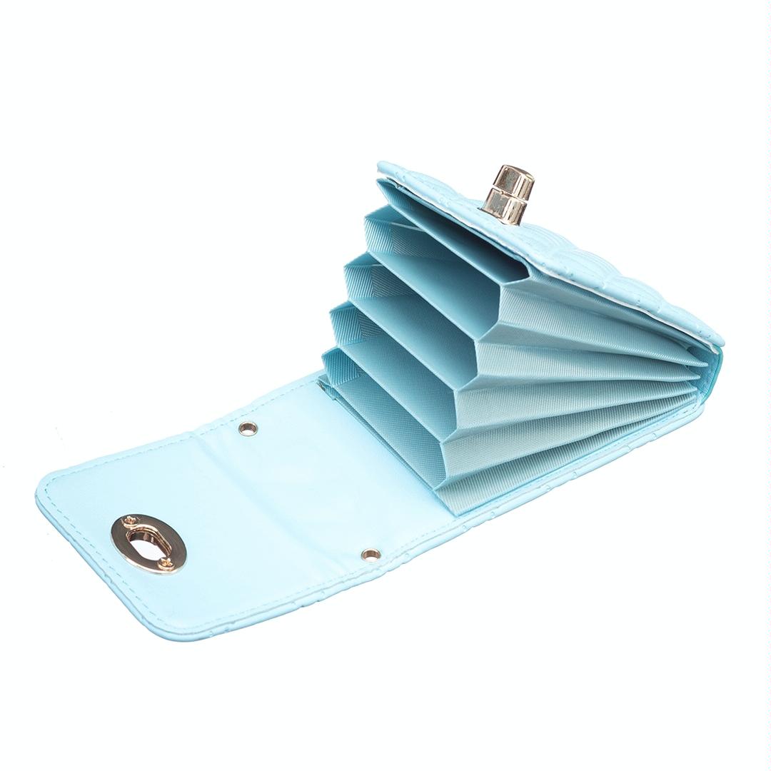 V562-G107339400ADE-202503281915-10 Vertical Card Bag With Metal Buckle For Mobile Phones - Purple - Image 11