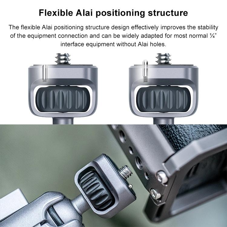 V562-H4201ACD-202503062030-09 Adjustable Magic Arm Mount For Slr Camera - Grey - Image 10