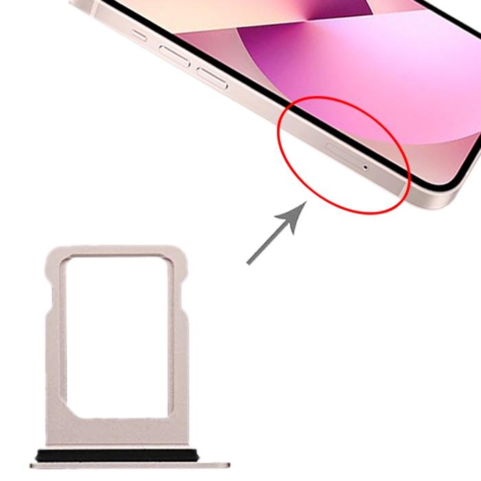 V562-J111031PI-221017-10 Iphone 13 Mini Sim Card Tray - Gold - Image 11