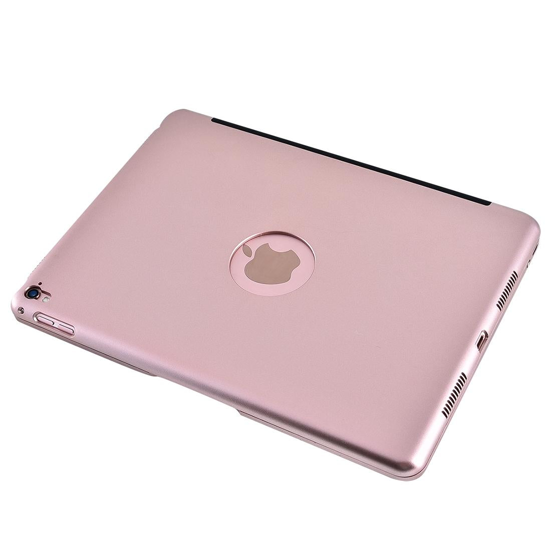 V562-J3300ORPI-202504291840-05 Horizontal Flip Tablet Case With Bluetooth Keyboard For Ipad Pro 9.7 / Ipad Air 2 - Gold - Image 6