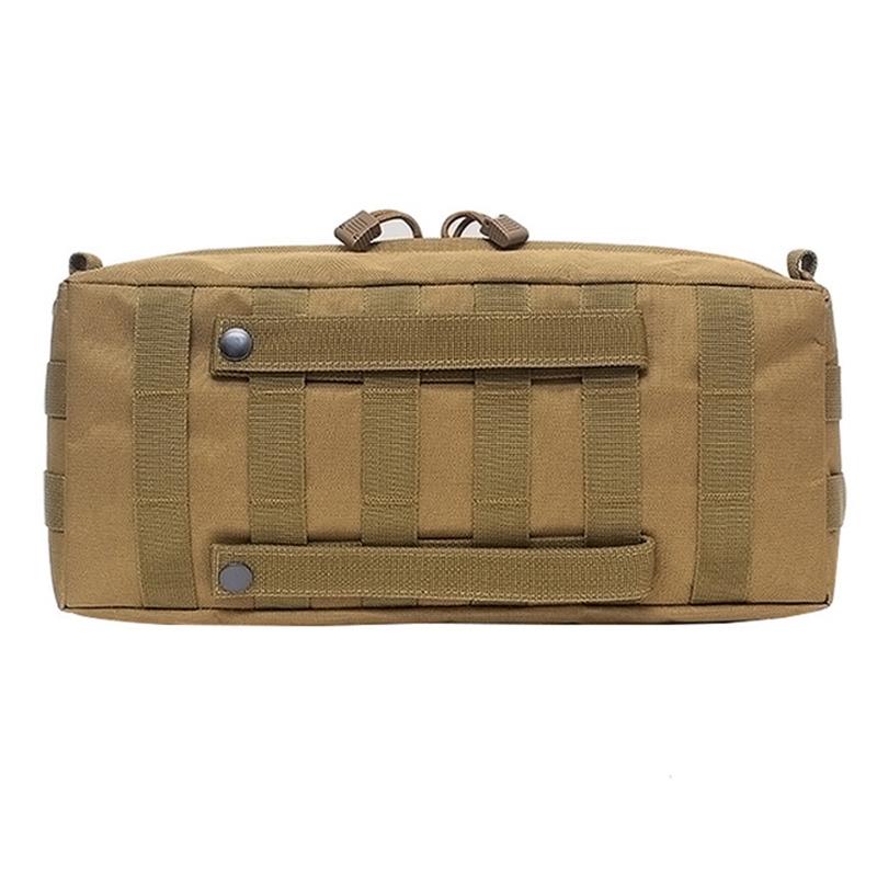 V562-K2892GO-202504251746-07 Waterproof Nylon Messenger Bag Multifunctional Outdoor Gear - Khaki - Image 8