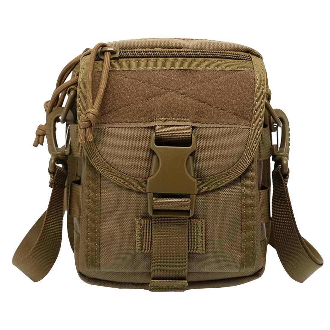 V562-K4041GO-202503041241-08 Army Style Oxford Cloth Crossbody Bag 17 X 15 X 8 Cm Shoulder Sling Hand Messenger Bag - Khaki - Image 9