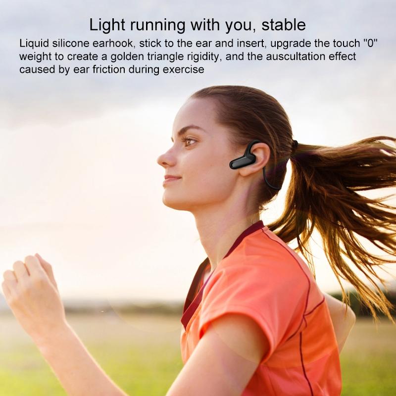 V562-L1551SXPI-202505222015-12 Waterproof Bone Conduction Bluetooth Earphones 5.0 for Sports - Blue - Image 13