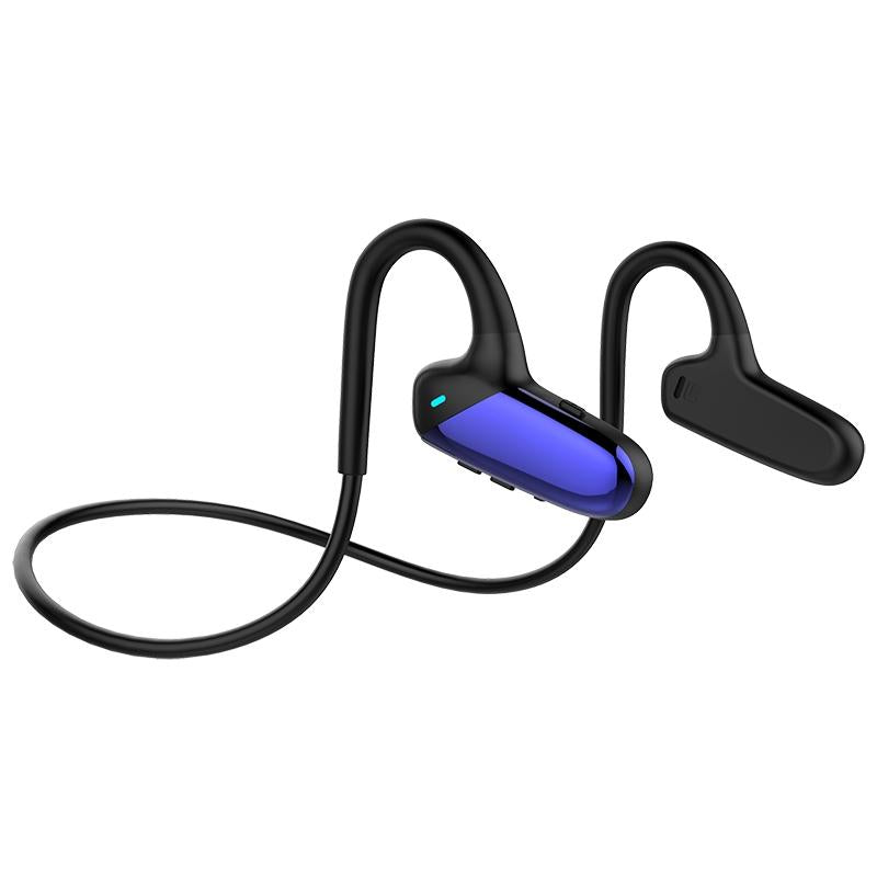 V562-L1551SXPI-202505222015-13 Waterproof Bone Conduction Bluetooth Earphones 5.0 for Sports - Blue - Image 14
