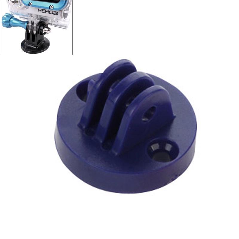 V562-L2850-PLD-S-219779-00 Universal Camcorder Mount Adapter for Gopro Hero Cameras - Tripod Compatible - Blue - Image 1