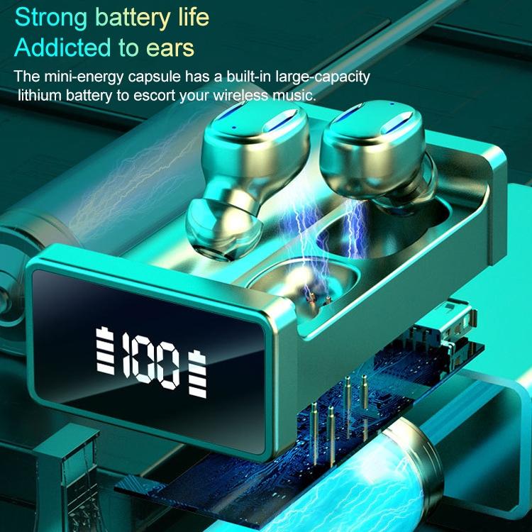 V562-L3393D6PI-202505261805-05 Wireless Bluetooth Earphones with Magnetic Charging Box - Blue - Image 6