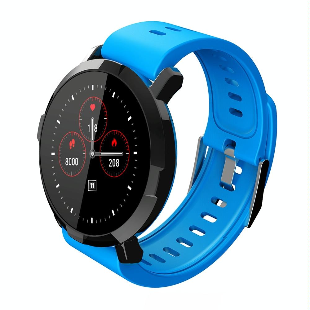 V562-L4540AC-202504252136-00 Waterproof Smart Bracelet With Heart Rate Monitor And Sleep Tracker - Blue - Image 1