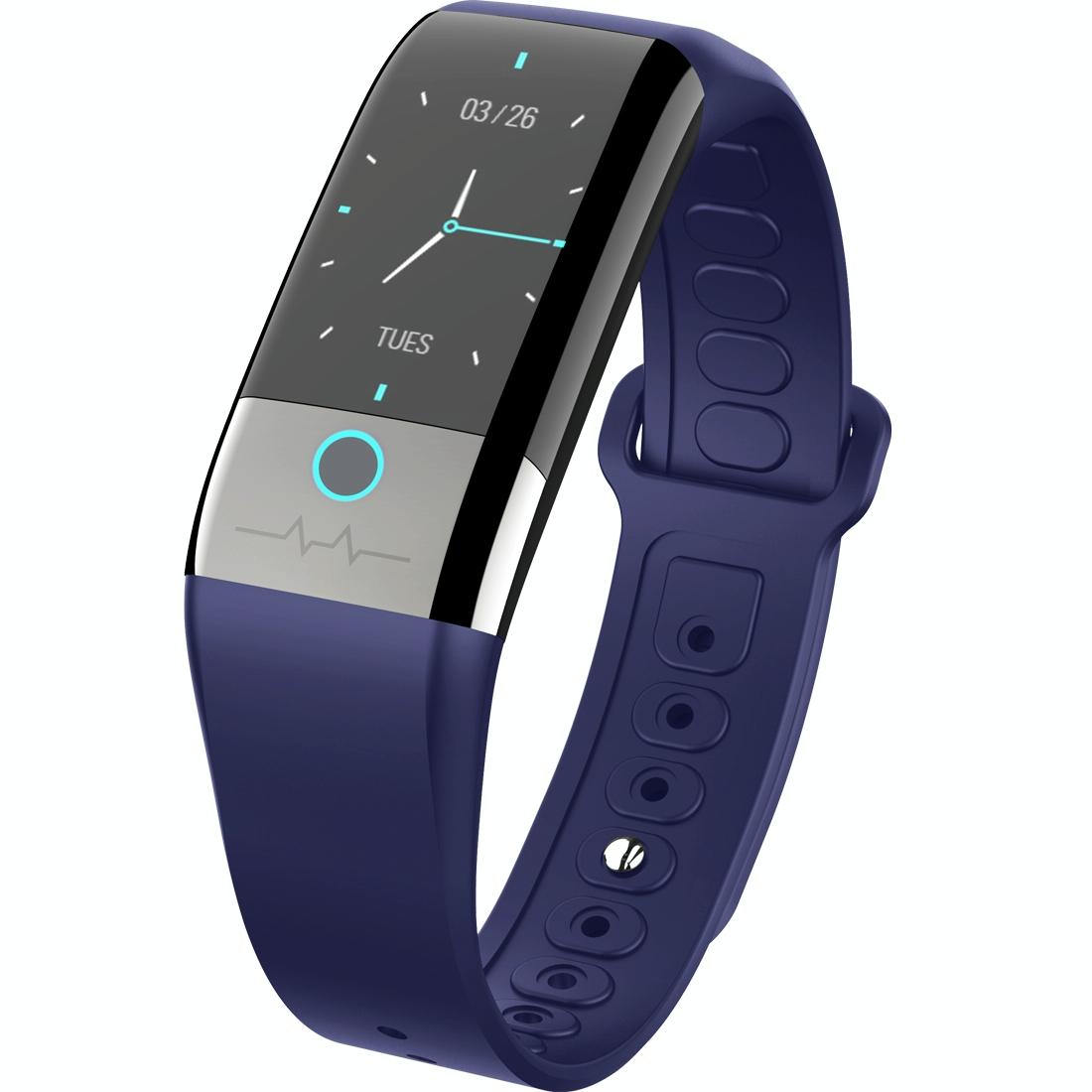 V562-L5118AC-202504171205-00 Smart Watch With Heart & Oxygen Monitoring Colour Screen Ip67 - Blue - Image 1