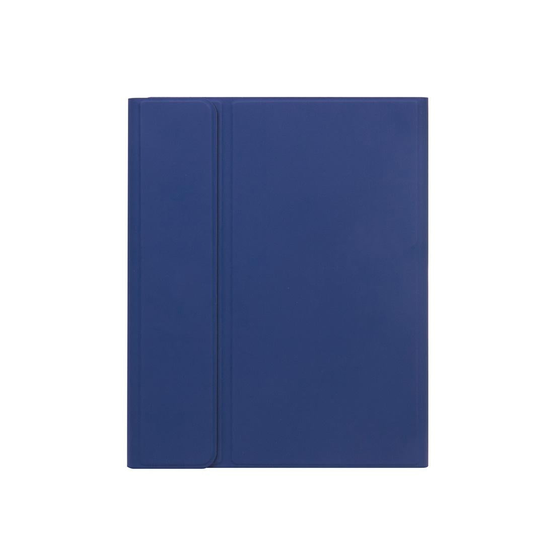 V562-L5120ORPI-202504291810-02 Detachable Bluetooth Keyboard Tablet Case For Ipad Pro 11 With Pen Slot - Plain Texture - Blue - Image 3