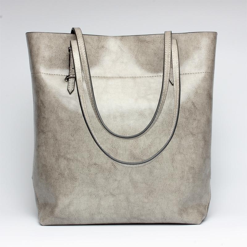 V562-N1035826650DBT-202505191707-00 Stylish Shoulder Tote For Women - Elephant Grey - Image 1
