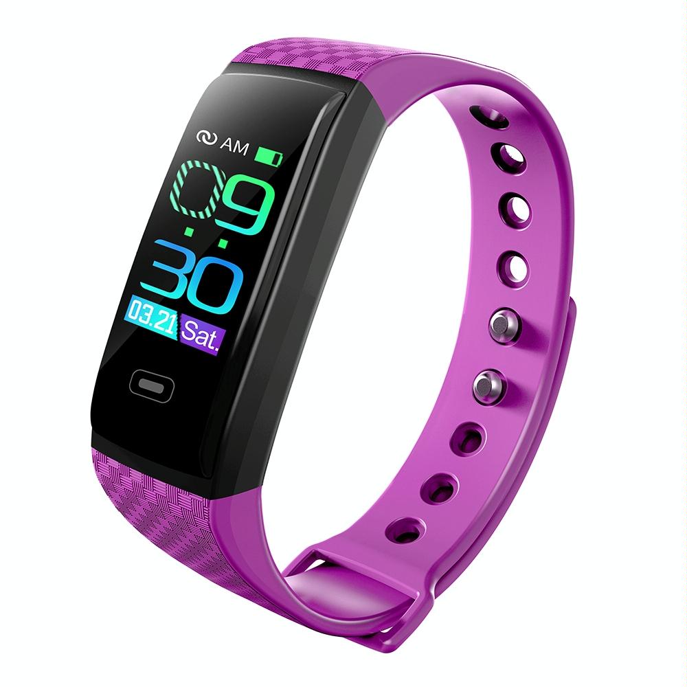 V562-P1540AC-202505262112-00 Smart Bracelet With Call Reminder Heart Rate & Sleep Monitoring - Ip67 Waterproof - Purple - Image 1