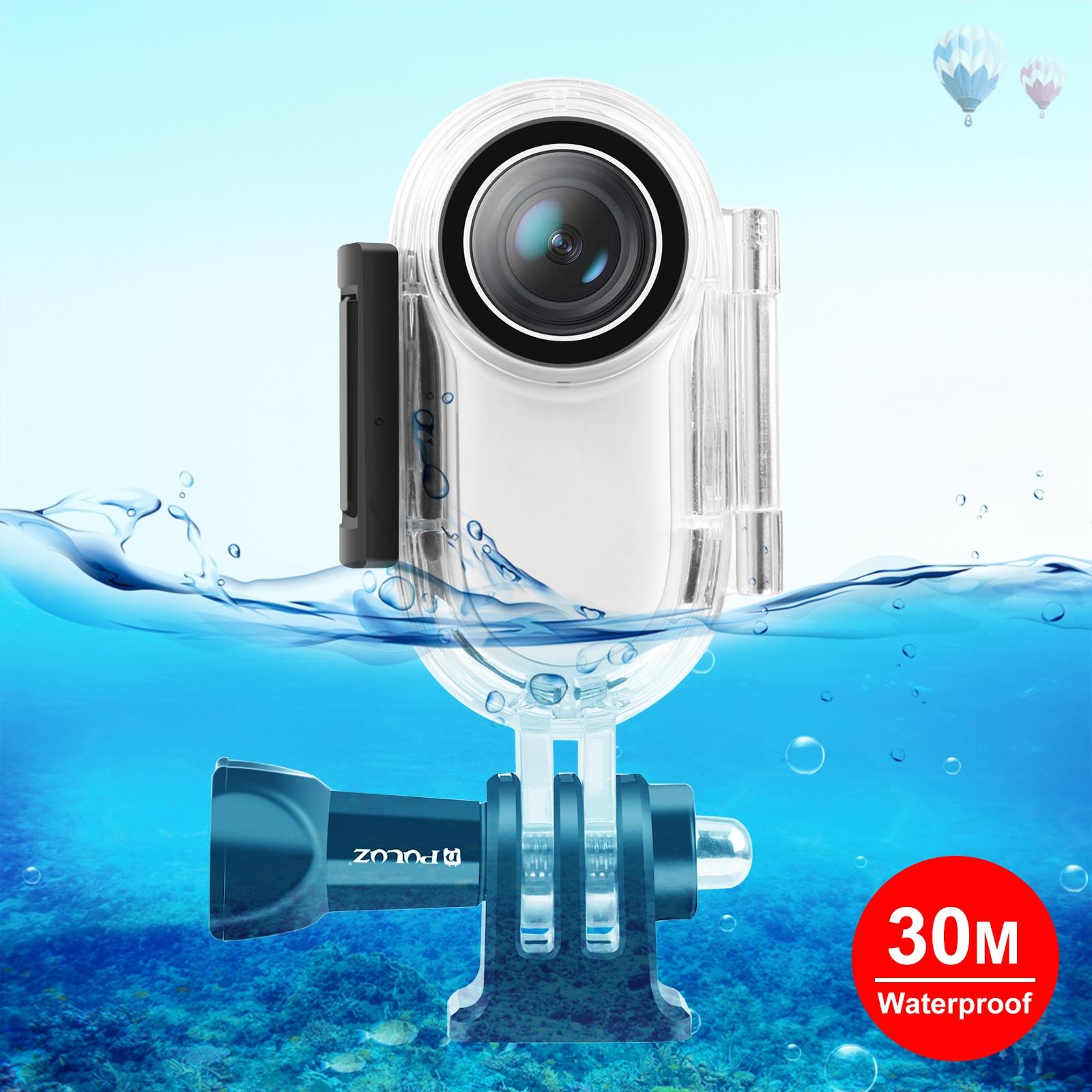 V562-T655UP-202502212205-00 Waterproof Housing for Insta360 Go 2 with Base Adapter - 30m Depth - Image 1