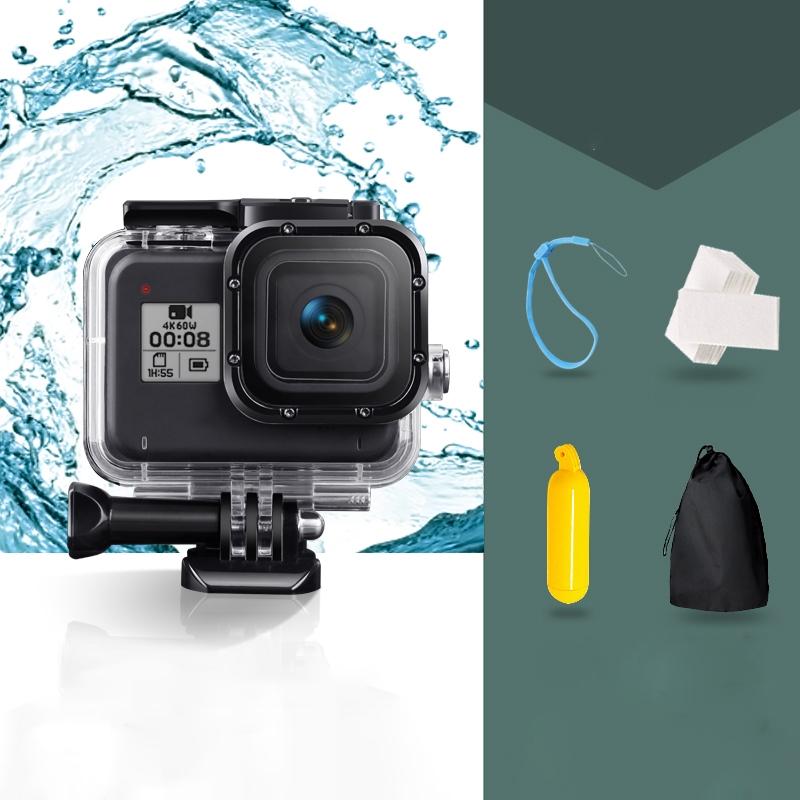 V562-T7521ACD-202503062155-00 Waterproof Housing for Gopro Hero8 with Mount and Accessories - Image 1