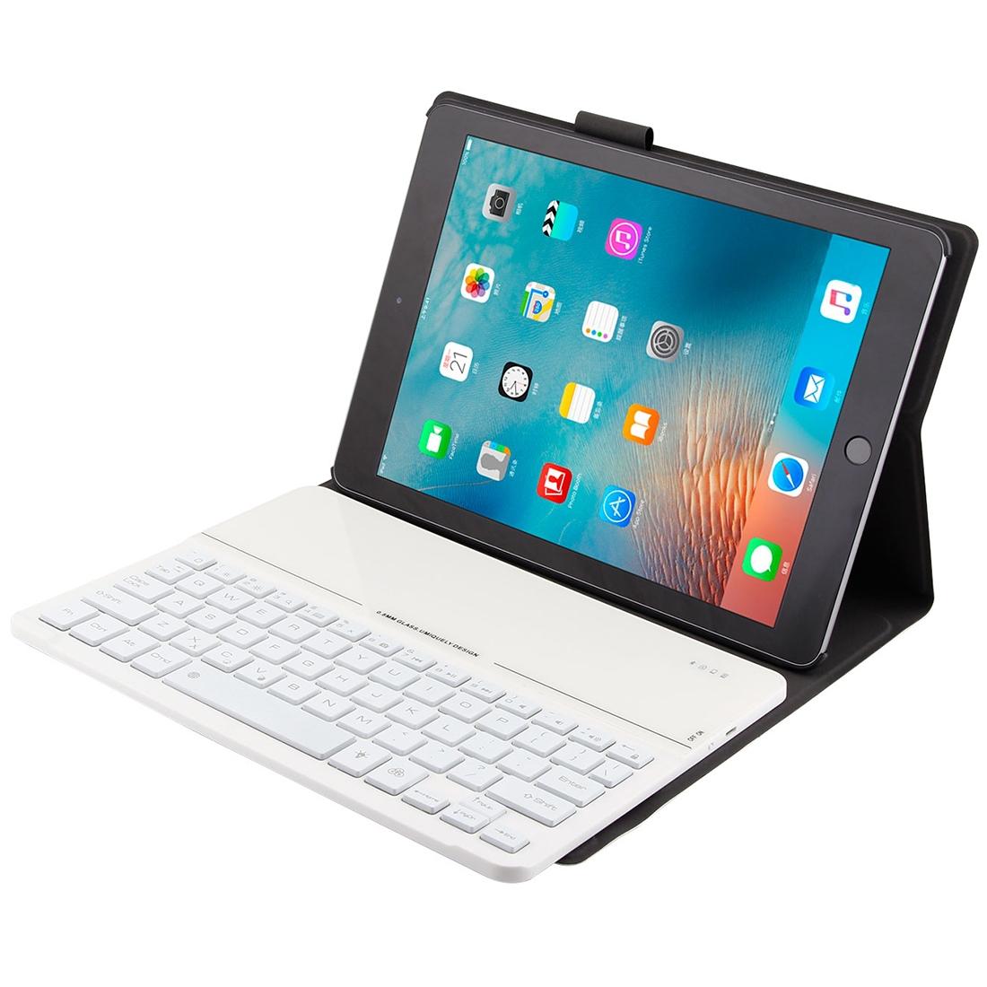 V562-W2321ORPI-202504292021-03 Detachable Bluetooth Keyboard Leather Case For Ipad Air / Pro 9.7 / 2017 / 2018 With Backlight & Pen Slot - Image 4