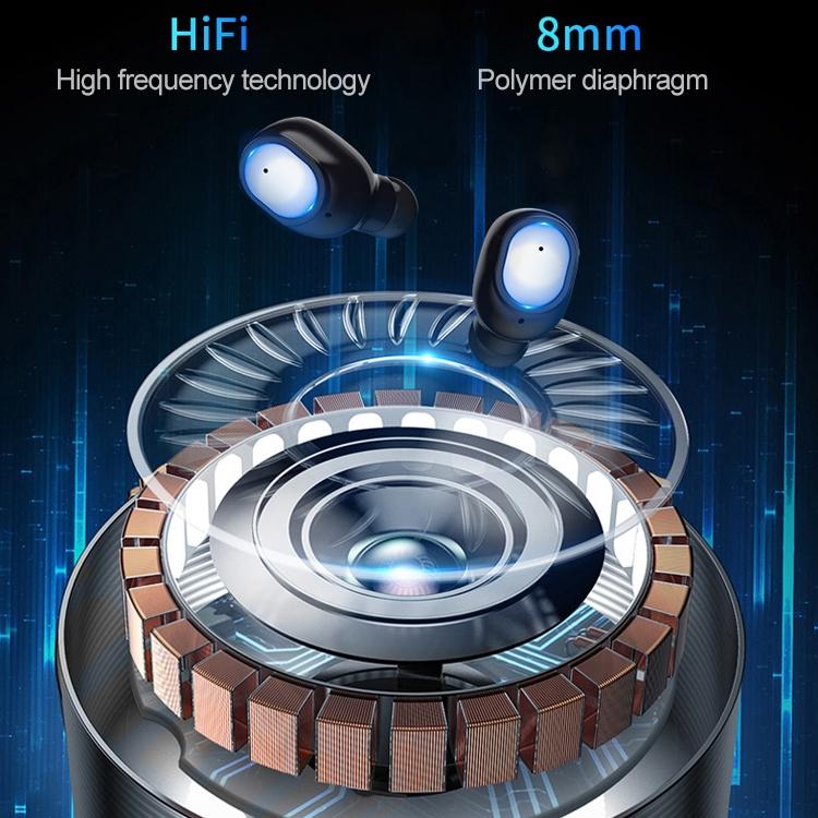 V562-W4240D6PI-202505222015-13 Wireless Bluetooth 5.0 Earphones - Binaural Stereo Automatic Pairing - White - Image 14