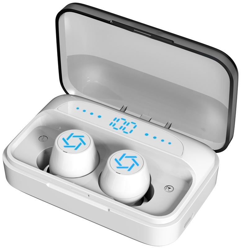 V562-W4825SAS-202505261742-02 Wireless Bluetooth Earphones with Charging Box - White - Image 3
