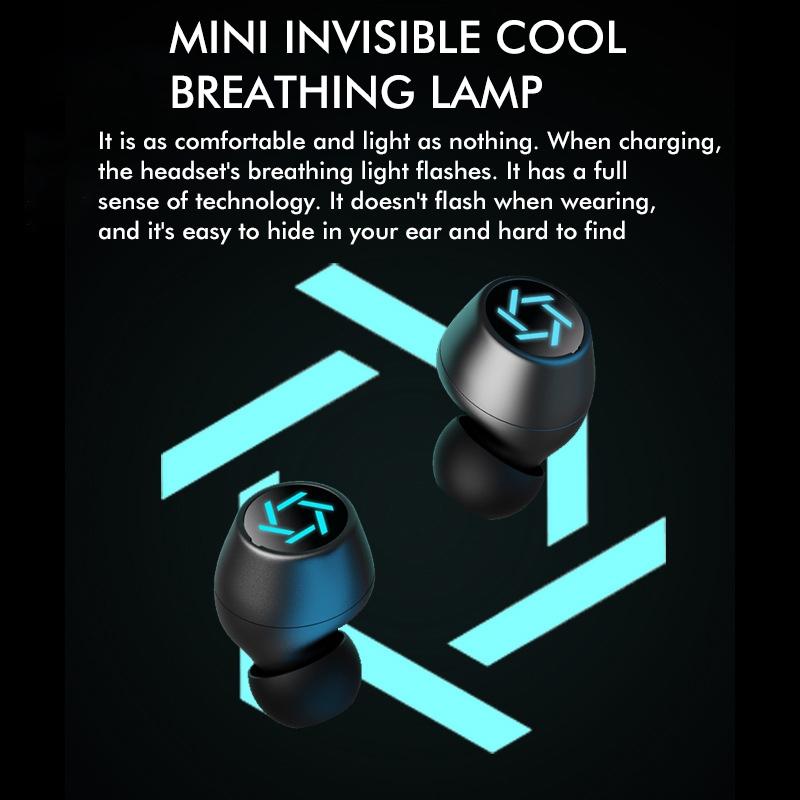 V562-W4825SAS-202505261742-04 Wireless Bluetooth Earphones with Charging Box - White - Image 5