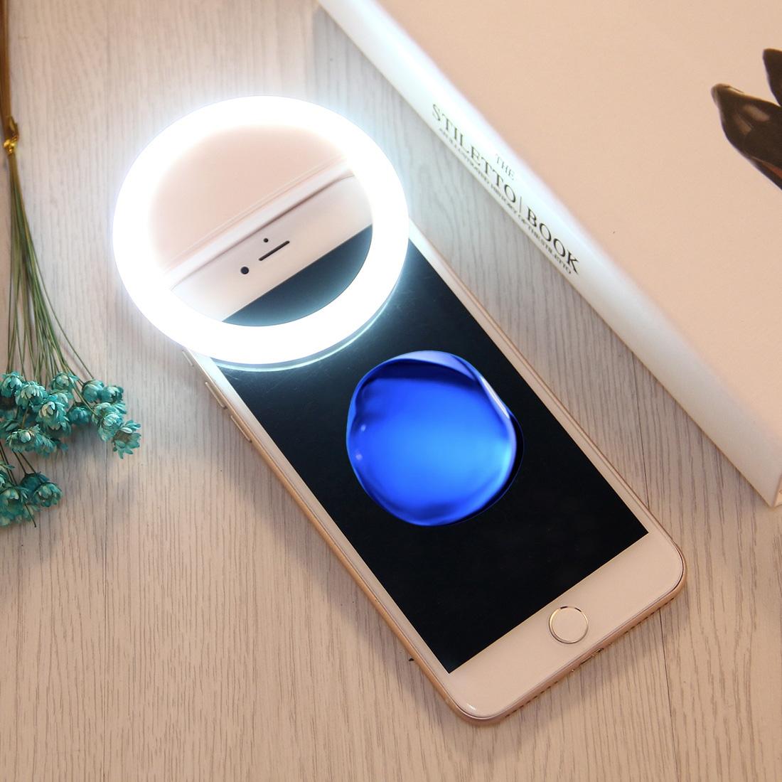 V562-W4930G6PI-202502241430-06 Adjustable Clip Beauty Light for Smartphones - Usb Cable - White - Image 7