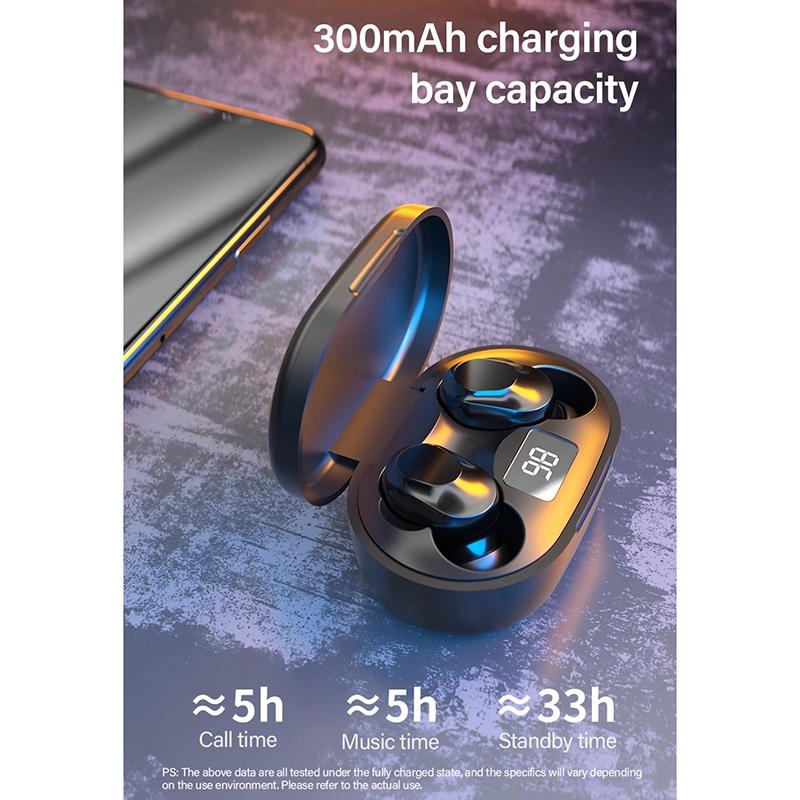 V562-W5570D6PI-202505222041-13 Wireless Bluetooth Earphone with Noise Reduction & Charging Box - Led Display - Image 14