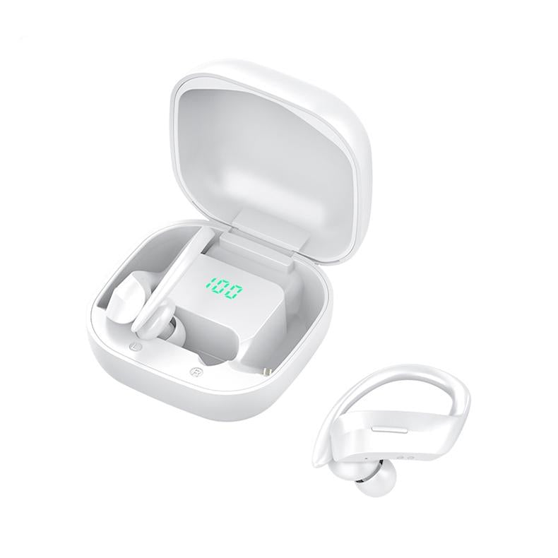 V562-W6132SXPI-202505261735-01 Wireless Bluetooth Earphones with Charging Box and Digital Display - 258 - White - Image 2