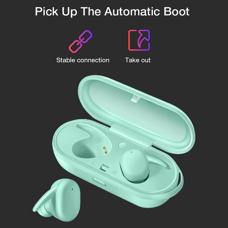V562-W9061D6PI-202505222053-08 Waterproof Wireless Bluetooth Earphones with Magnetic Charging Box - 300mah - White - Image 9