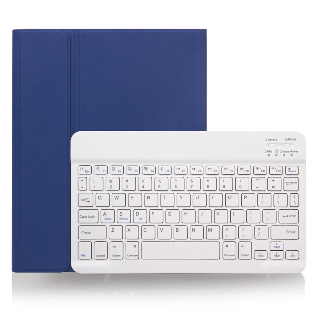 V562-ZL6120ORPI-202504291811-15 Detachable Bluetooth Keyboard Tablet Case For Ipad Pro 11 With Pen Slot - Plain Texture - Light Purple - Image 16