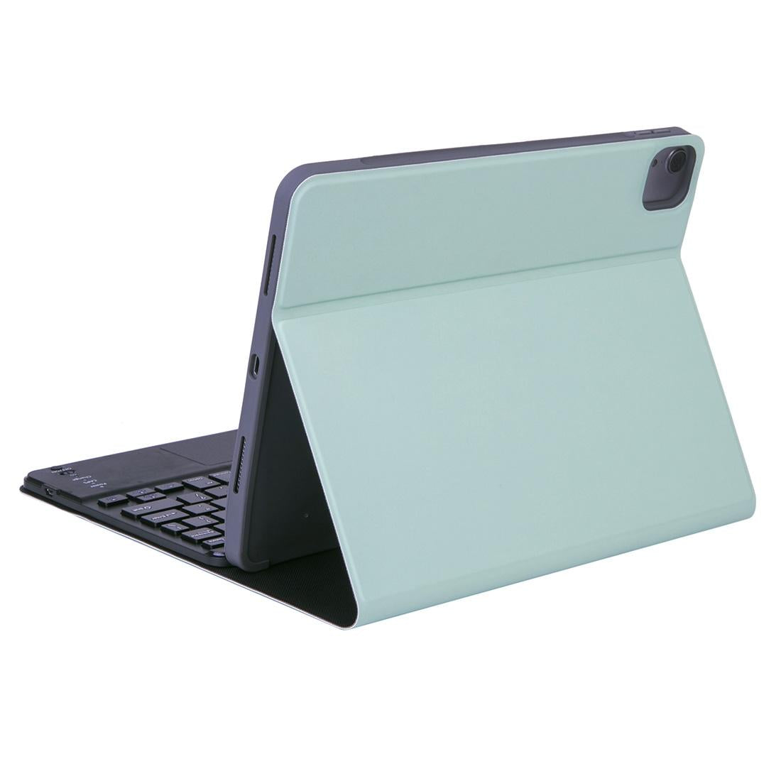 V562-ZL7120ORPI-202504291812-15 Detachable Bluetooth Keyboard Tablet Case For Ipad Pro 11 With Touchpad Pen Slot & Backlight - Plain Texture - Light Purple - Image 16