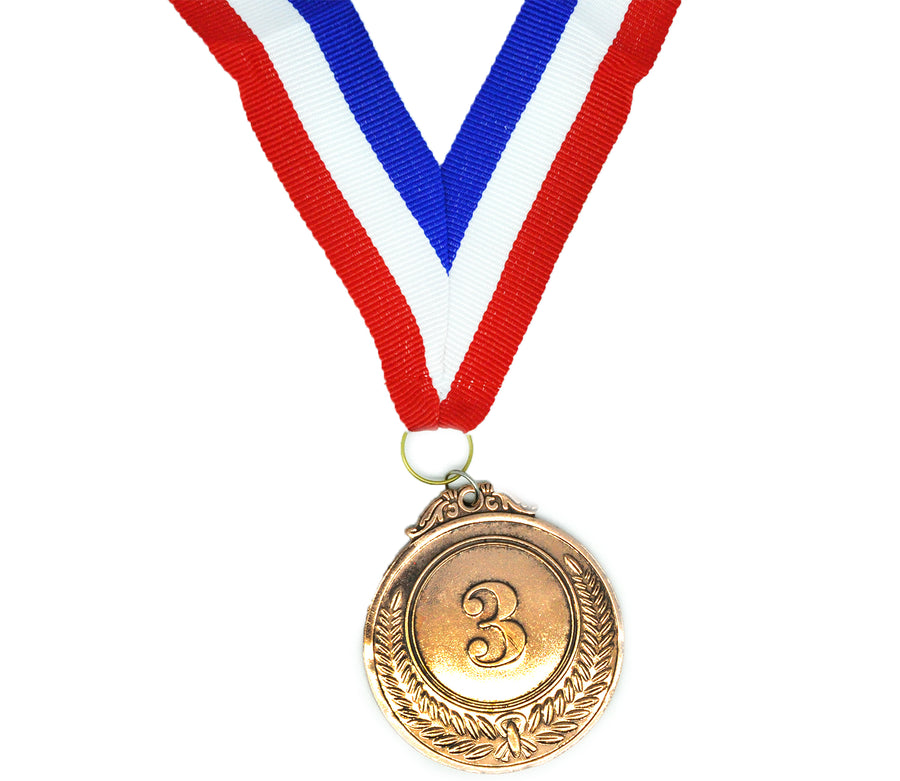 V563-17699-202502270911-05 Set of 3 Gold Silver Bronze Medals Sports Day Awards School Events Olympics Parties - Image 6