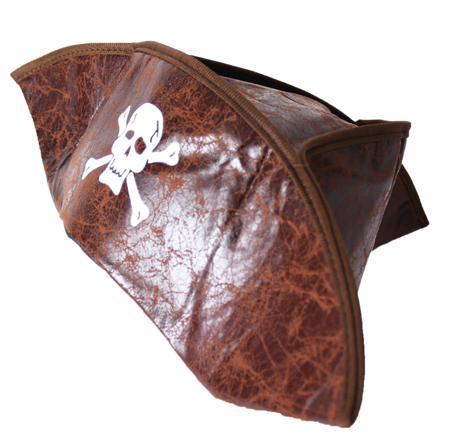 V563-19056-184778-02 PIRATE HAT Costume Accessory Tricorn Captain Cap Halloween Fancy Dress Carribean - Image 3