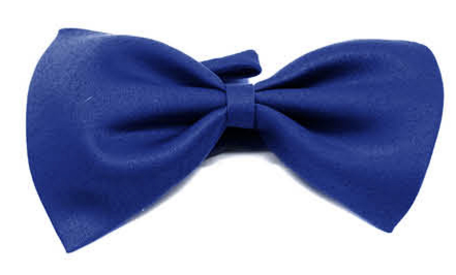 V563-19410-BLU-185145-00 Mens BOW TIE Wedding Tuxedo Formal Bestman Necktie Classic Plain Party - Blue - Image 1