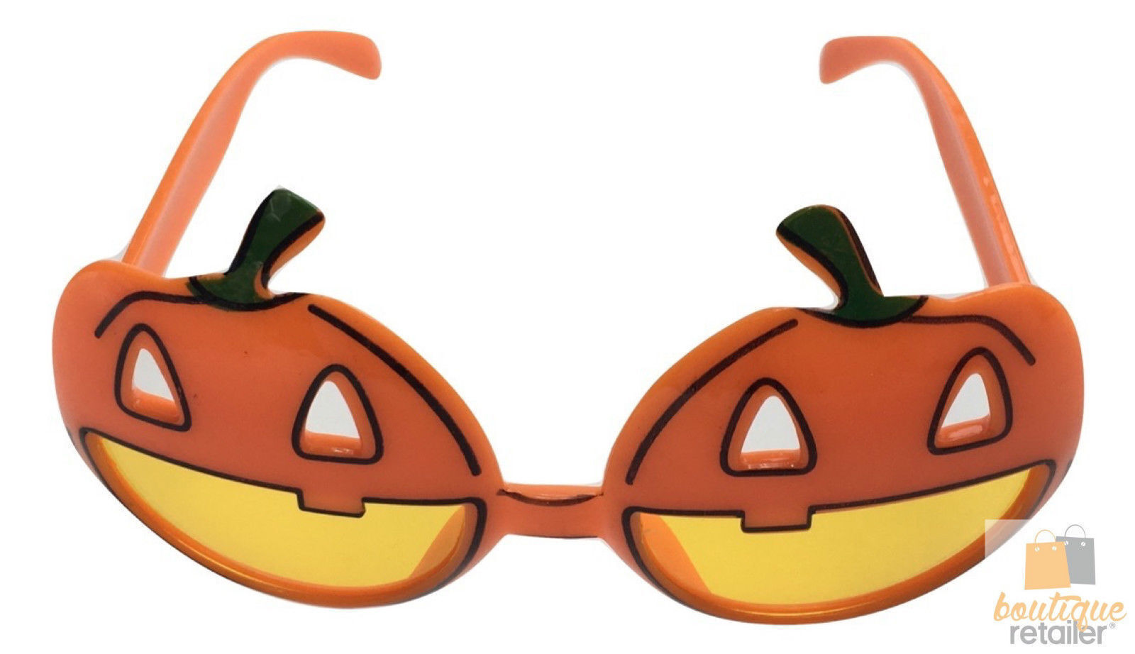 V563-20685-184806-04 PUMPKIN Sunglasses Halloween Party Costume Funny Fancy Dress Up Sun Glasses - Image 5