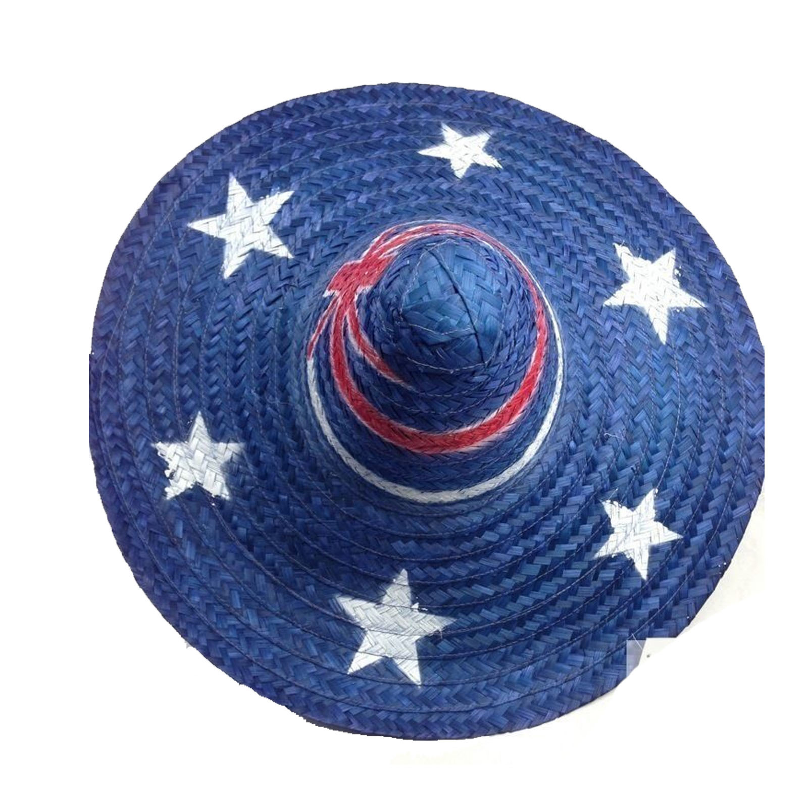 V563-21580-AUSTRALIAFLAG-1PC-184425-03 Mexican SOMBRERO Hat w Australian Aussie Flag Design Party Costume 55cm - Image 4