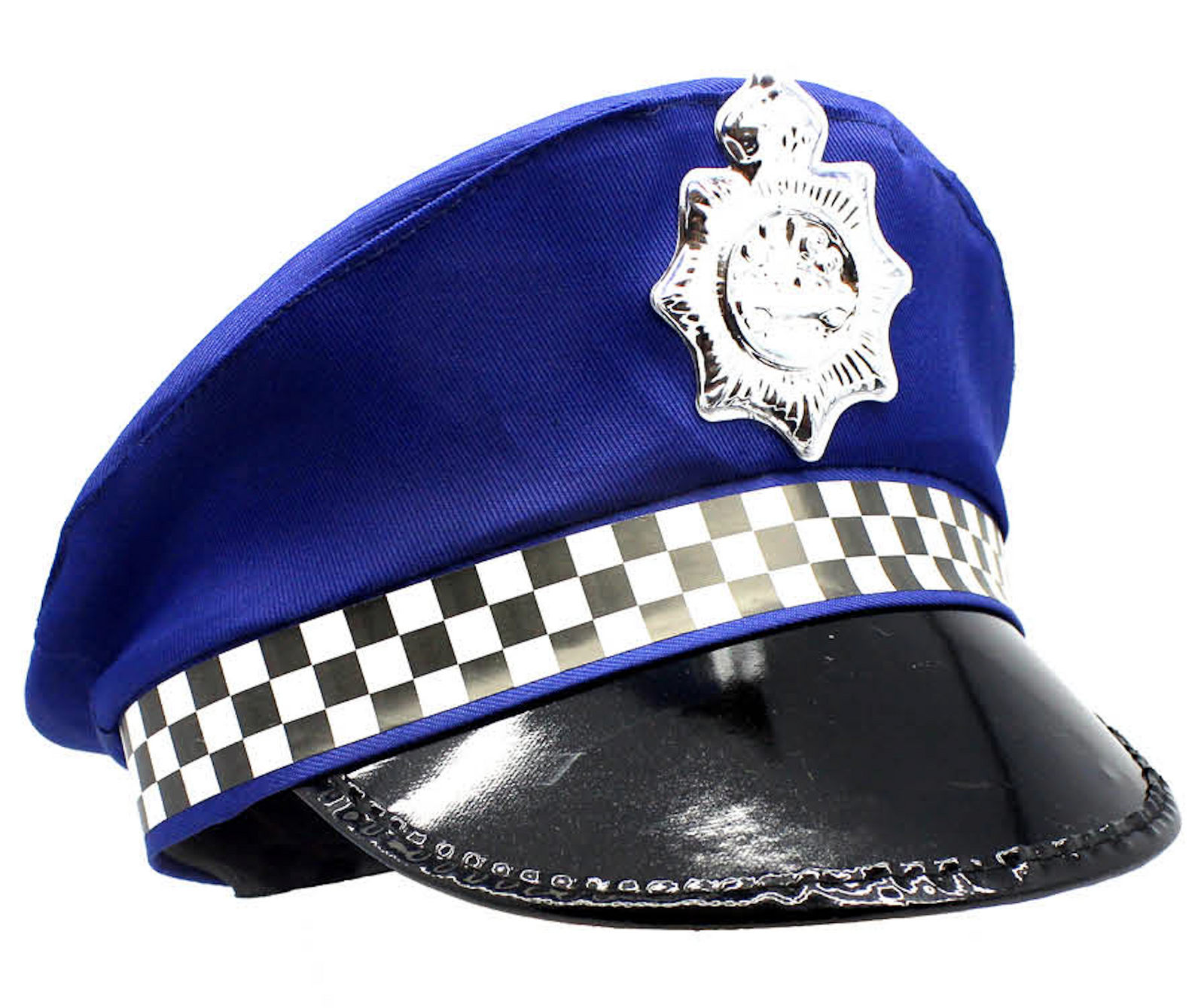 V563-21800-02-184907-01 Police Officer Hat Pilot Cop Costume Party Cap Halloween Book Week - Blue - Image 2