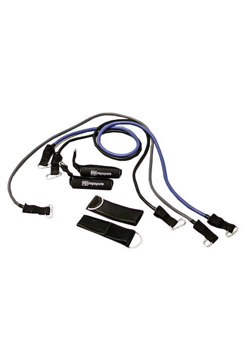 V563-42001338-150424-00 Tube Resistance Band Home Gym Kit Fitness Workout Yoga Strength Exercise - Image 1