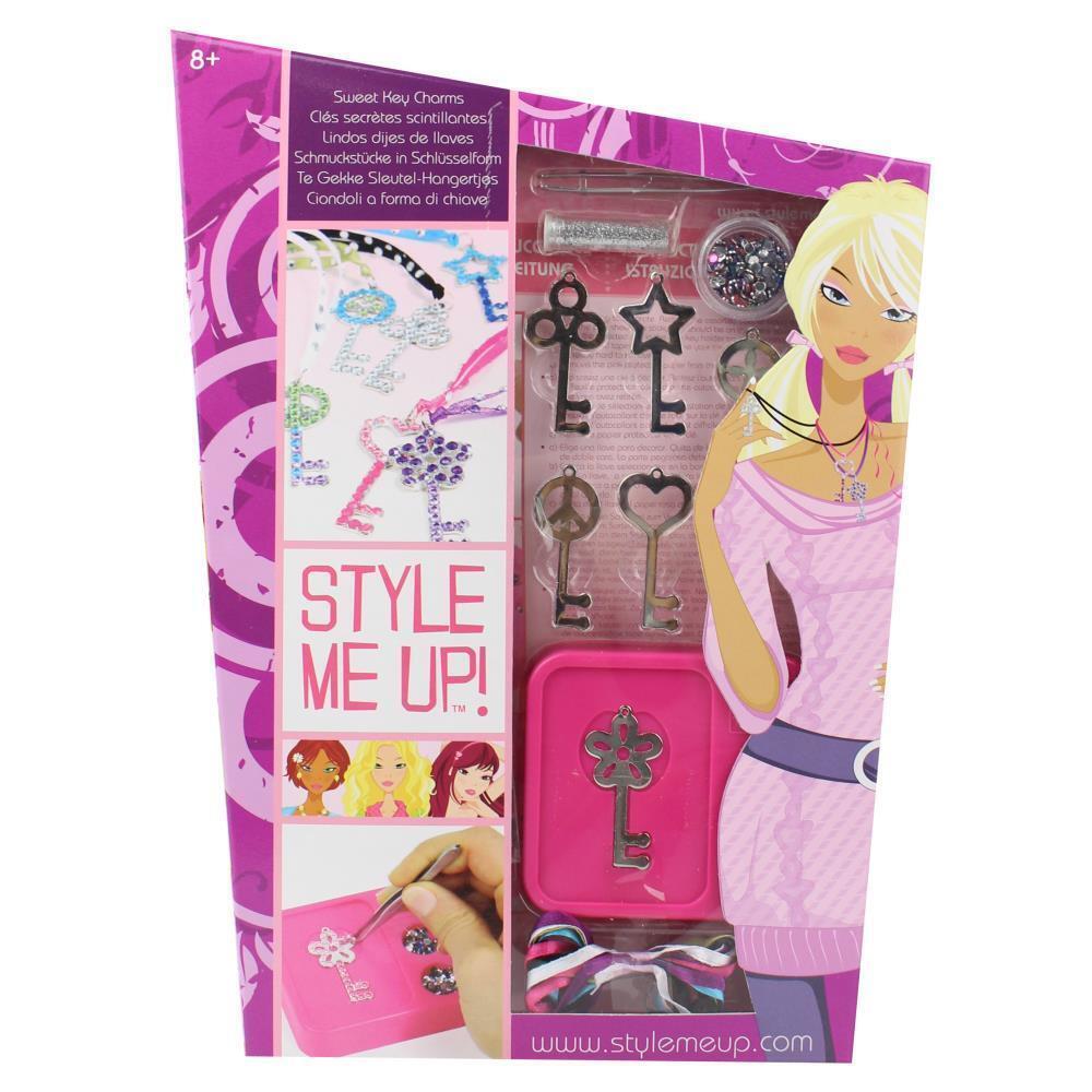 V563-628845007109-1PCS-202506020831-00 Style Me Up! Sweet Key Charms Set Toy - Image 1