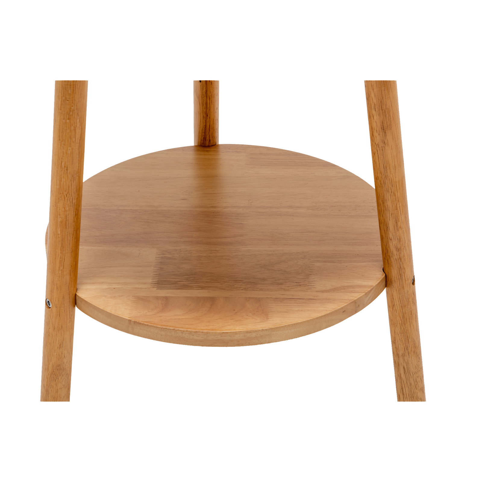 V563-75176-174354-04 Naples Tripod Floor Lamp Shelf Storage Drawer Bed Side Table Light w/ USB Charger - Image 5