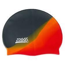 V563-9142-202503061026-00 Zoggs Silicone Swim Cap Swimming Hat - Assorted Multi-Colour - Image 1