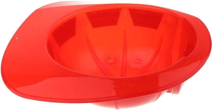 V563-9868686161016-1PC-213035-03 KIDS FIREMAN HAT Firemans Helmet Costume Dress Up Party Red Plastic Halloween Cap - Image 4