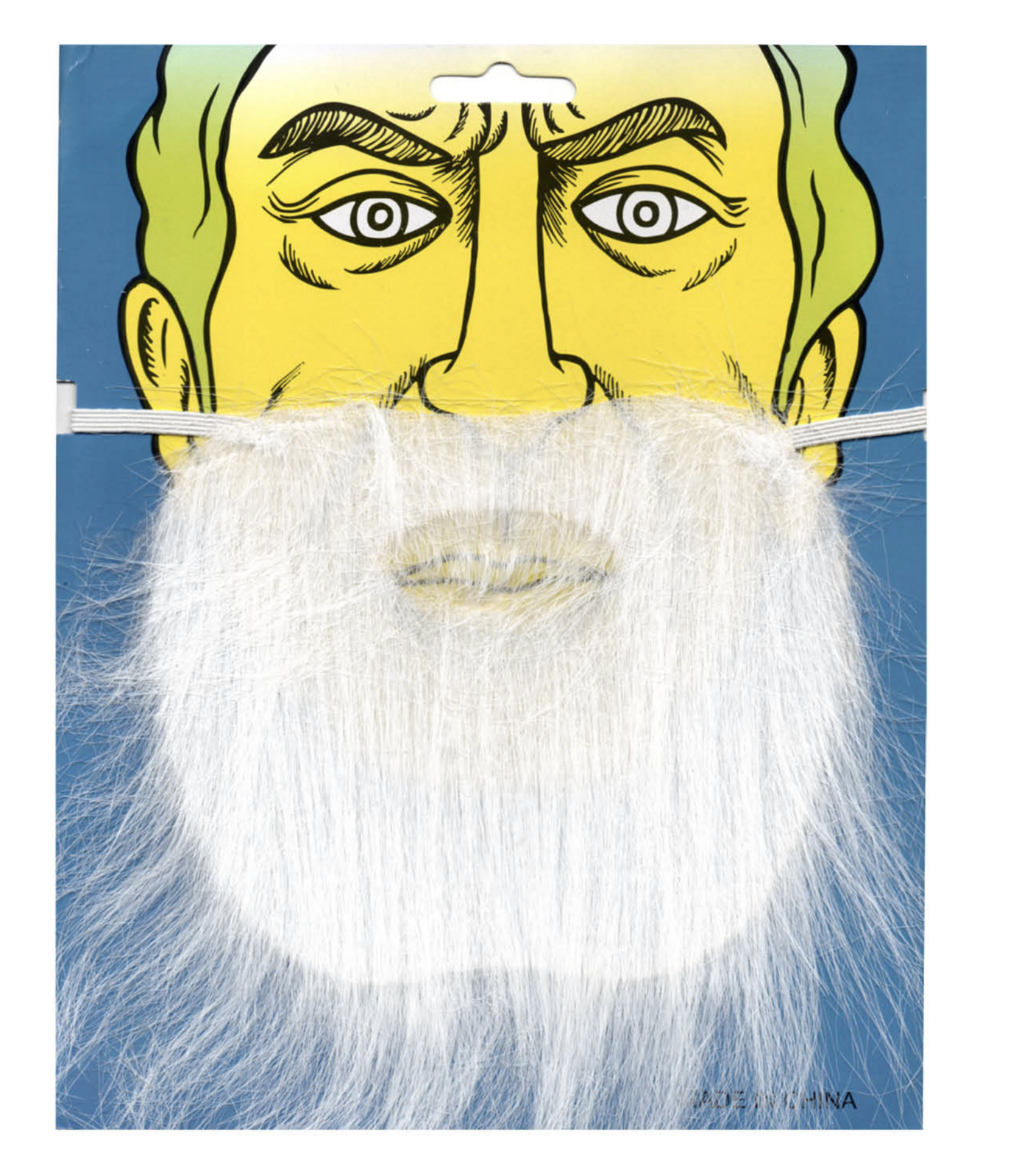 V563-BR-SANTABEARD-202503051610-01 SANTA CLAUS BEARD Christmas Costume Fancy Dress Xmas Holiday One Size - Image 2