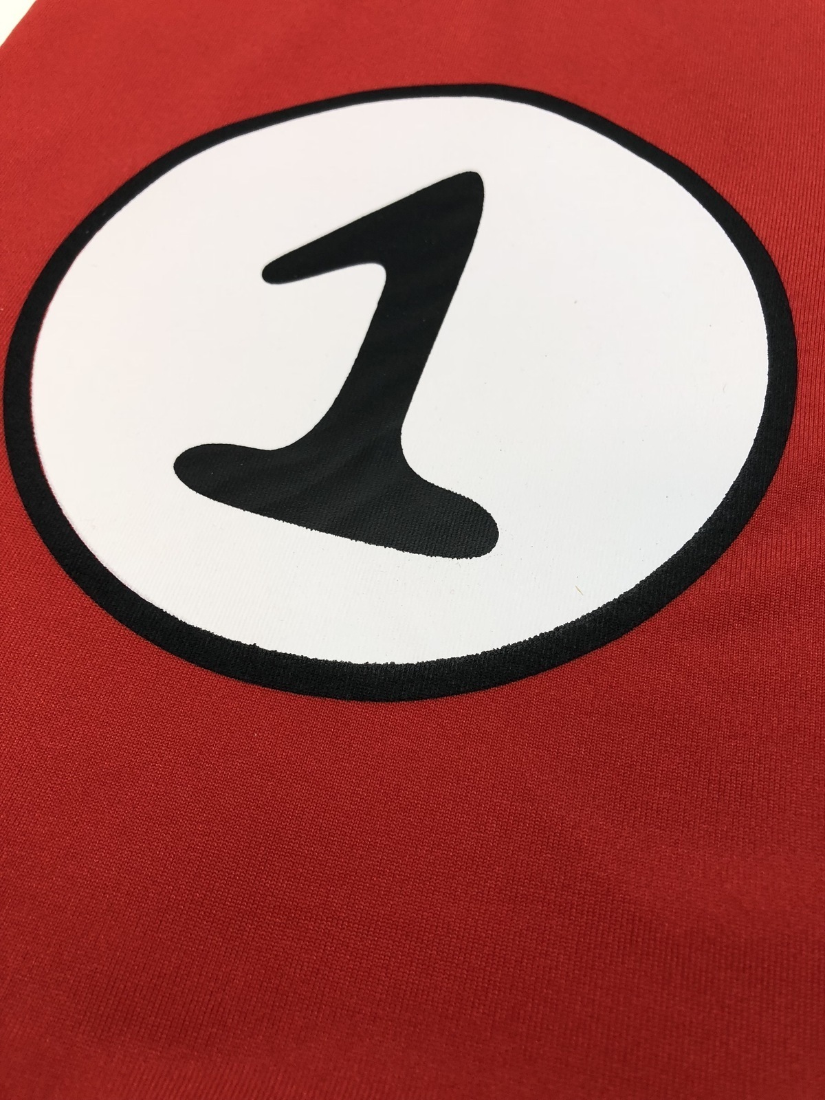 V563-JD-13166-M-202503052035-03 Kids Cat In The Hat Thing 1 Dr Seuss Red Top Party Costume Book Week Childrens - Medium (7-9 Years Old) - Image 4