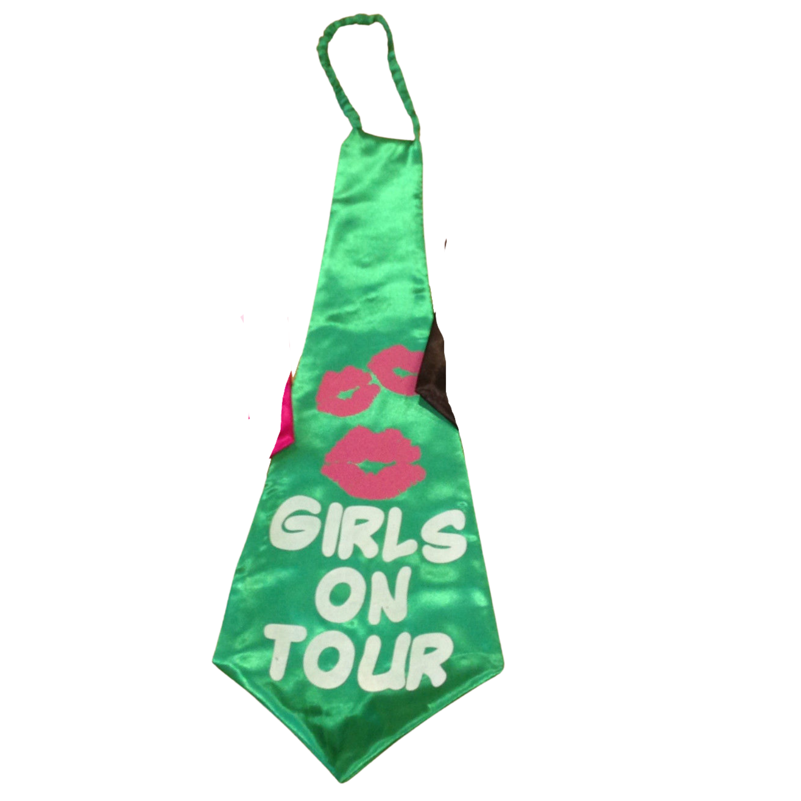 V563-JUMBOTIE-GRLTGRN-185681-01 Jumbo Hen's Night Neck Tie Fun Party Costume Dress Up Girls Night Green - Image 2