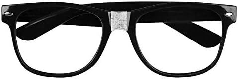 V563-NERDKIT-183484-02 NERD COSTUME KIT Set Geek Glasses Fancy Dress Retro Funny Braces Bow Tie Party - Image 3